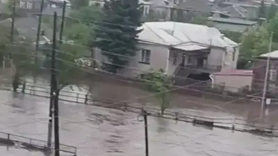 Паводки пришли в Армению: есть погибший, дома топит, дороги и мосты размывает вода
