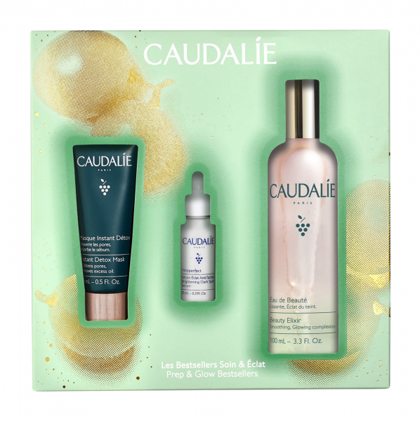 Caudalie Prep & Glow Bestsellers Set Набор для ухода за кожей лица