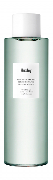 Huxley Cleansing Water: Be Clean, Be Moist Очищающая вода для снятия макияжа с экстрактом опунции